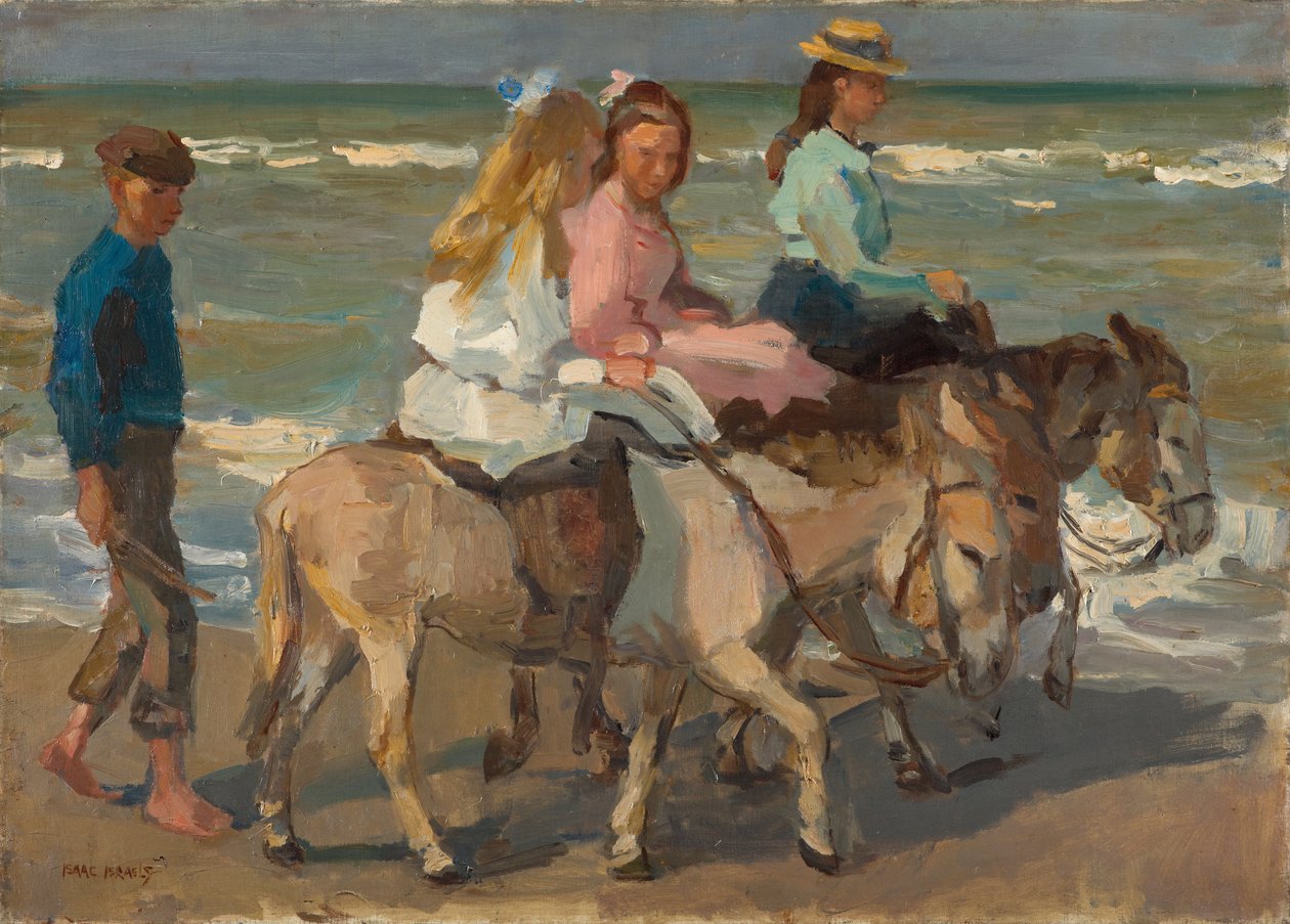 Montando un Burro de Isaac Israels