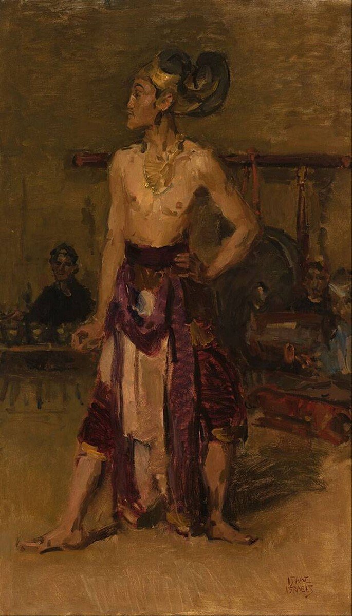 Bailarina javanesa de Isaac Israels