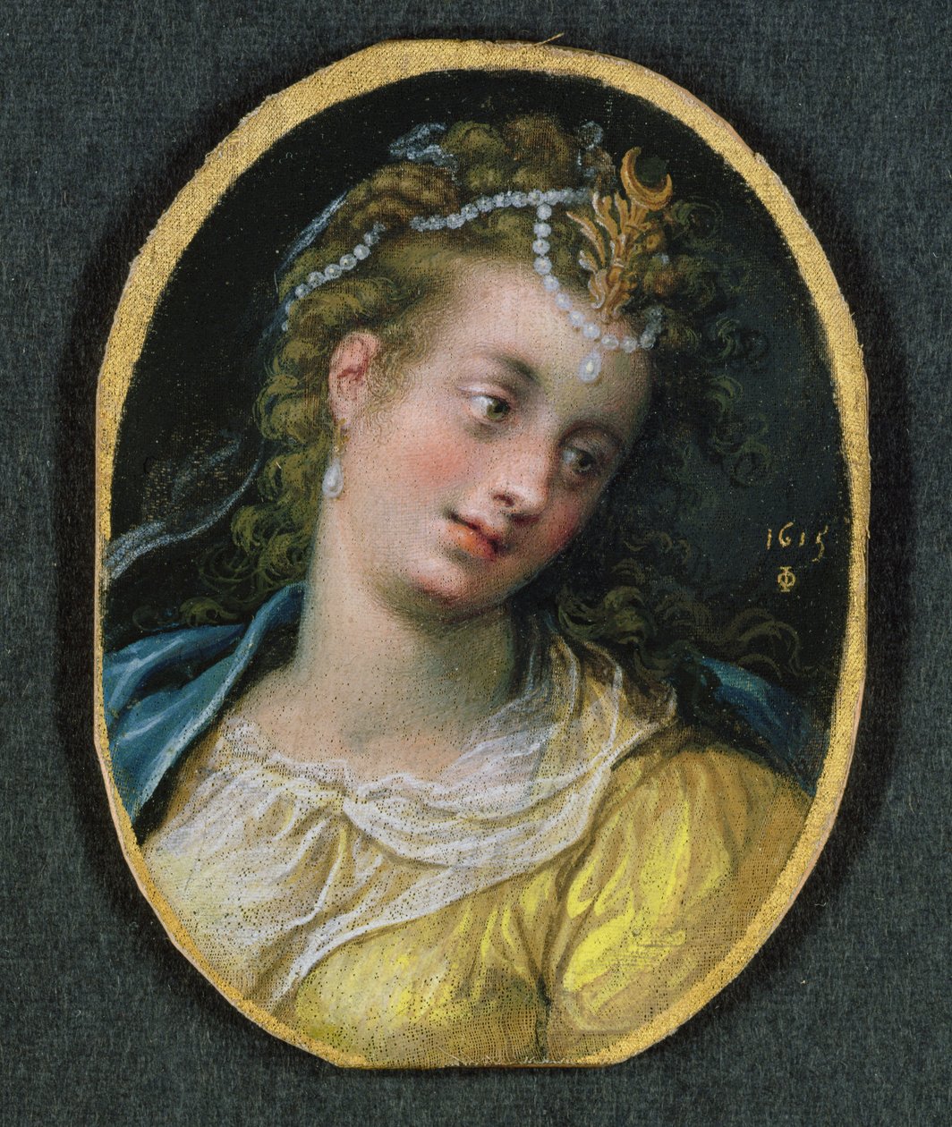 Diana, 1615 de Isaac Oliver