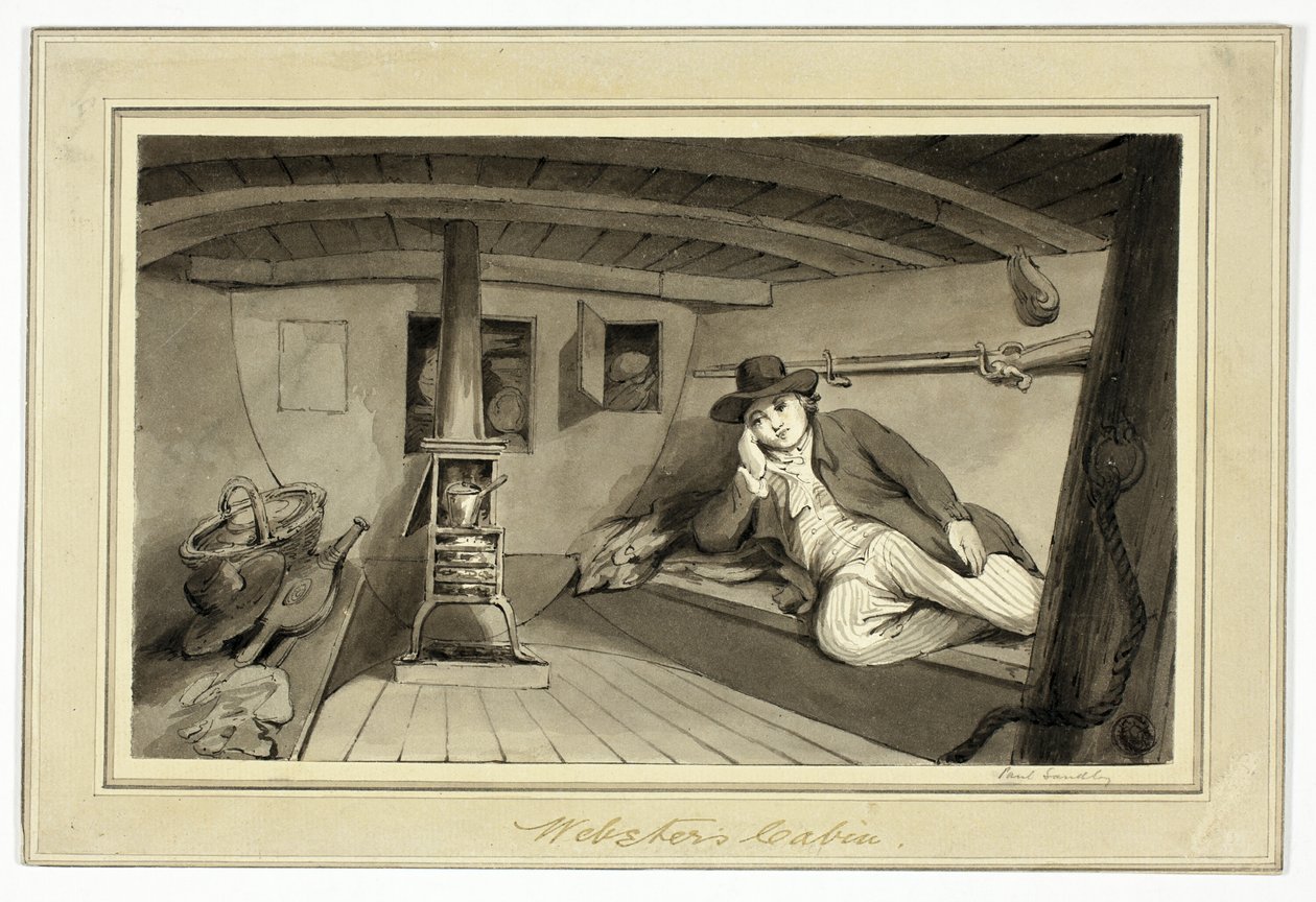 Cabaña de Webster de Isaac Cruikshank