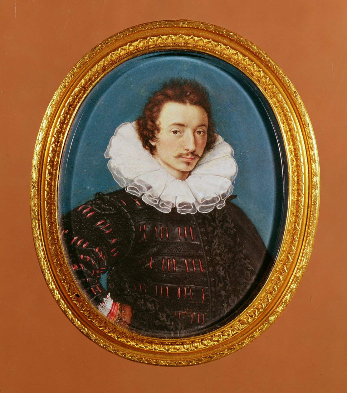Autorretrato (miniatura) de Isaac Oliver