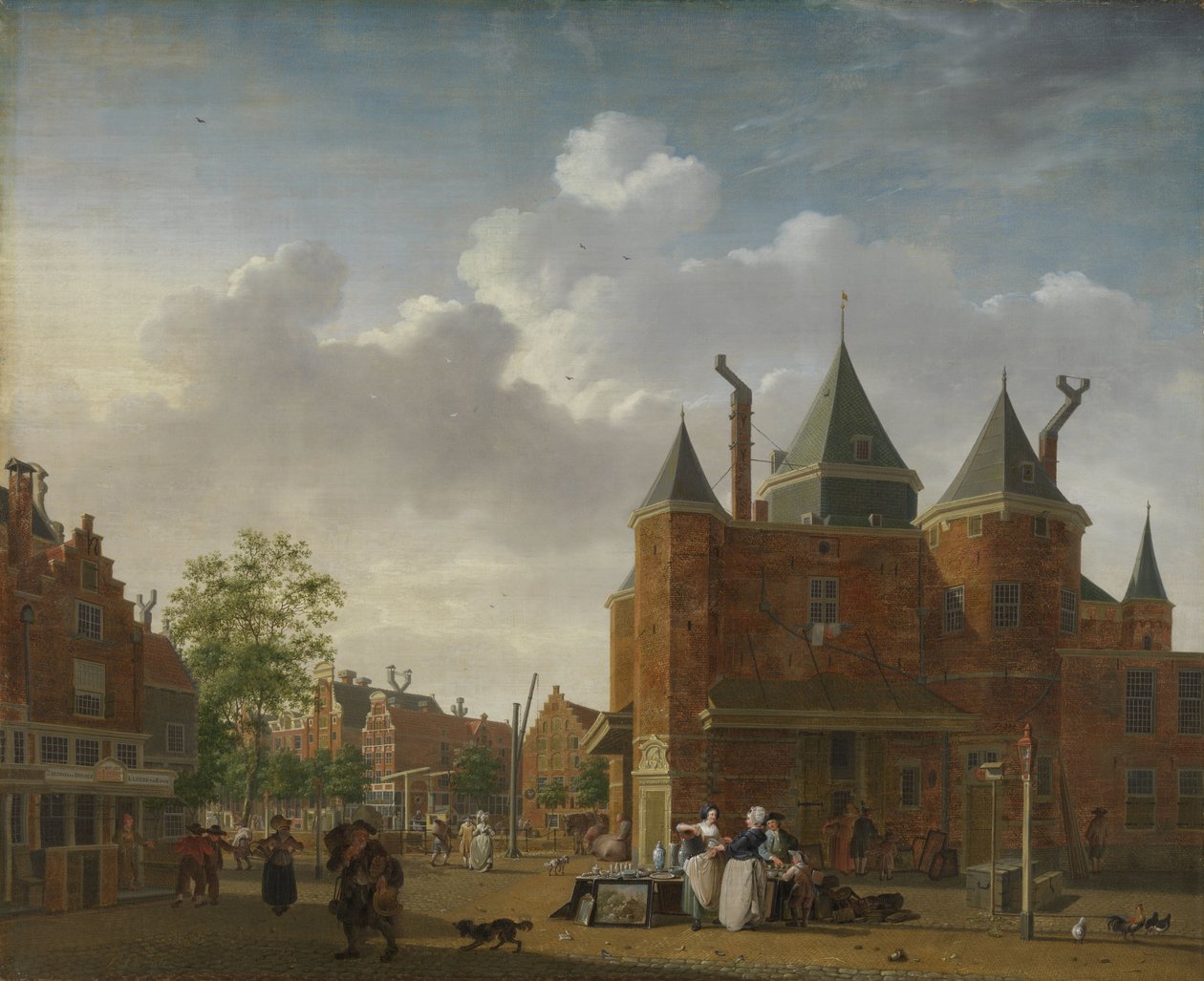 El Sint-Antoniuswaag en Ámsterdam
El Waag de San Antonio en Ámsterdam de Isaac Ouwater