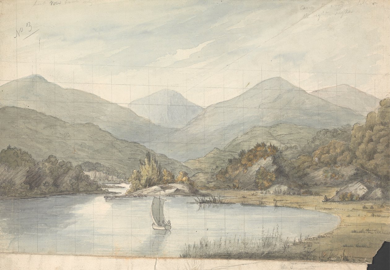 Vista del río entre los lagos de Isaac Weld