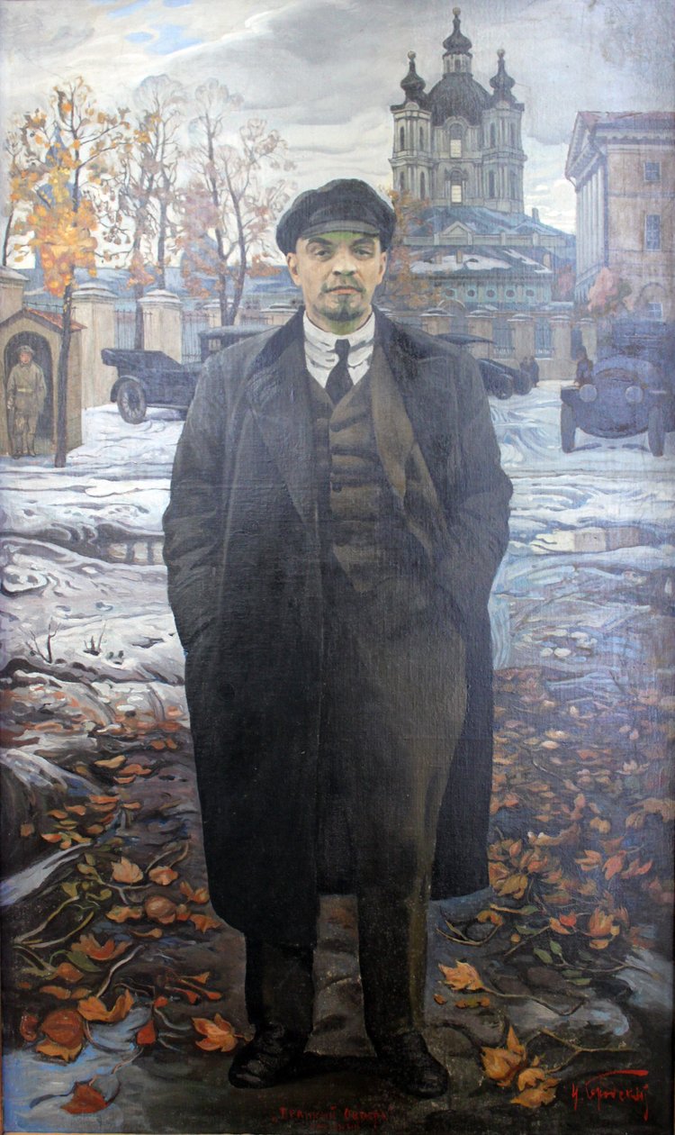 Octubre en Smolny de Isaak Israilevich Brodsky