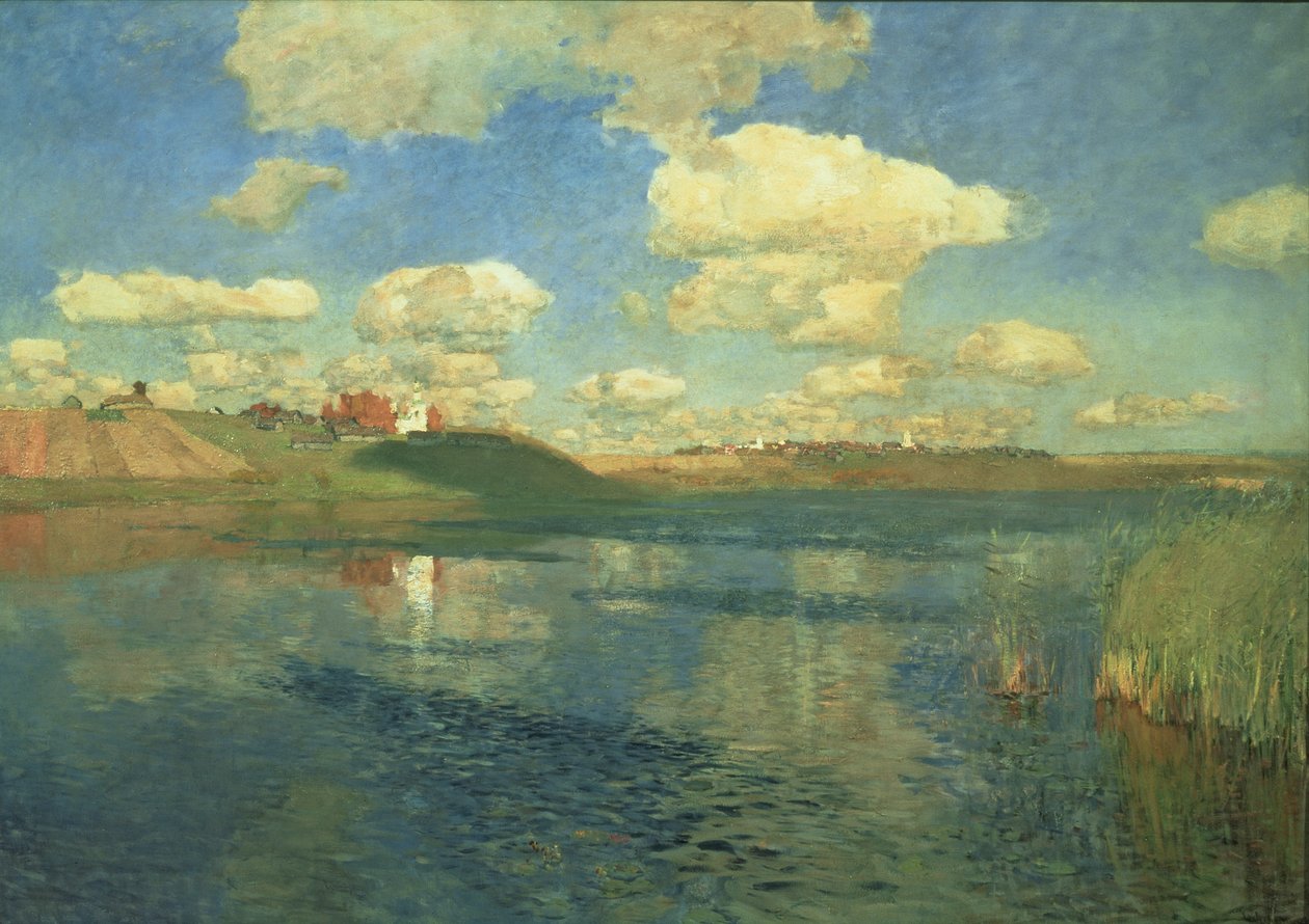 El lago, o Rusia, 1900 de Isaak Ilyich Levitan