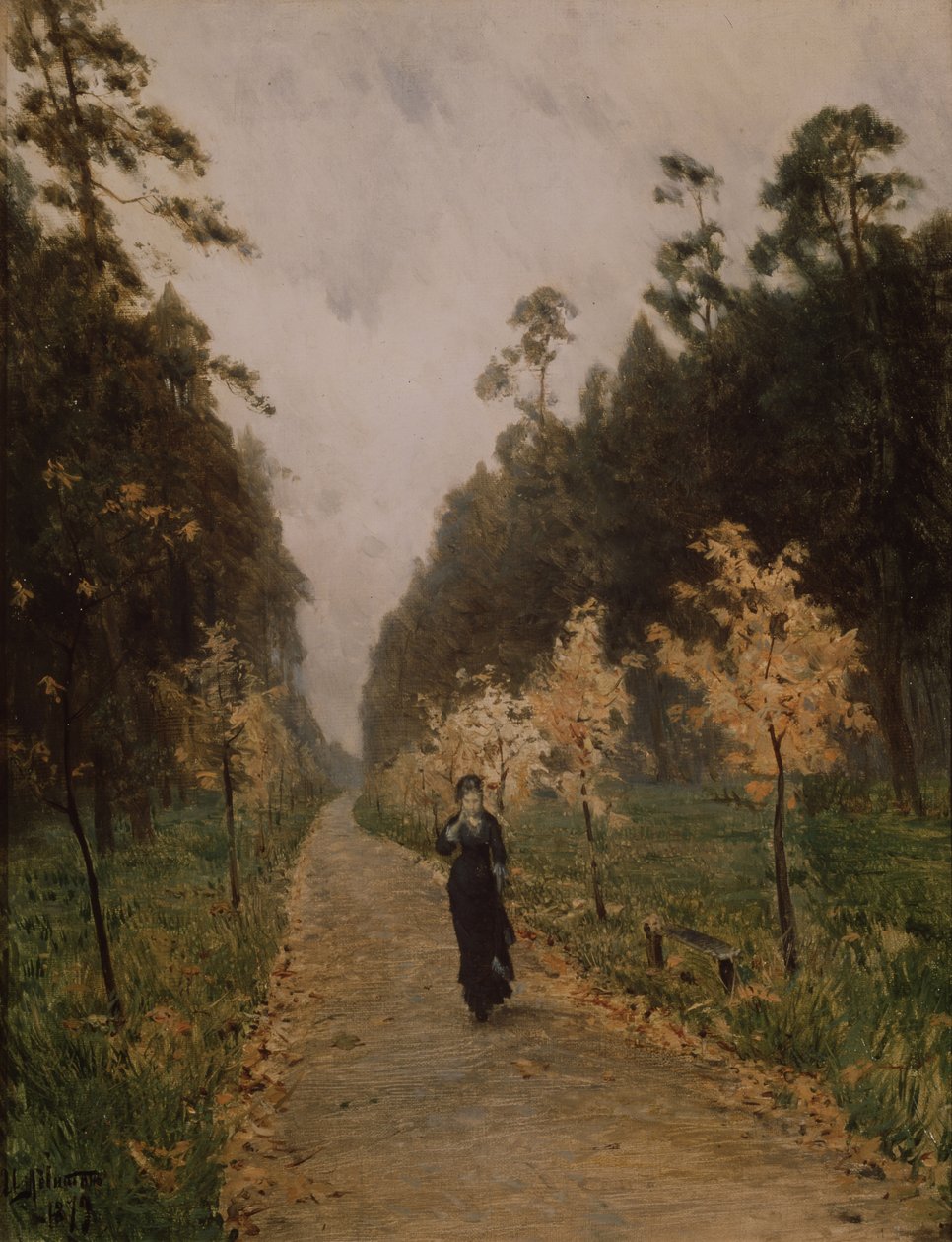 Día de otoño. Sokolniki, 1879 de Isaak Ilyich Levitan