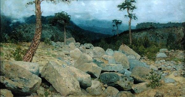 En las montañas de Crimea de Isaak Ilyich Levitan