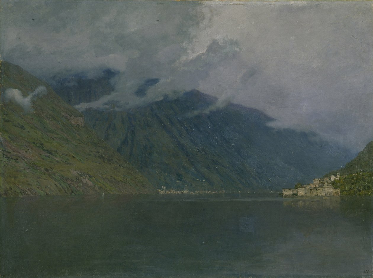 Lago de Como, 1876 de Isaak Ilyich Levitan
