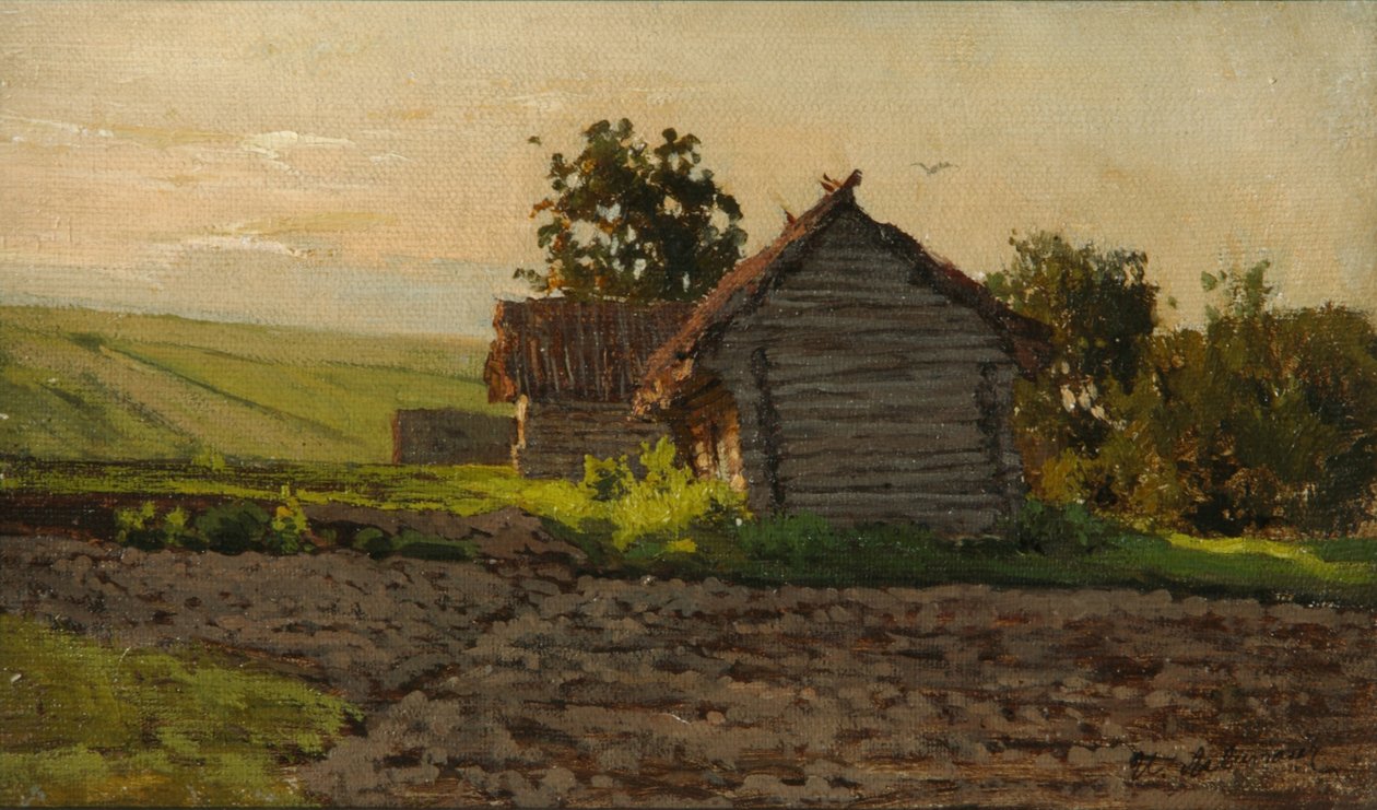 Slobodka, 1884 de Isaak Ilyich Levitan