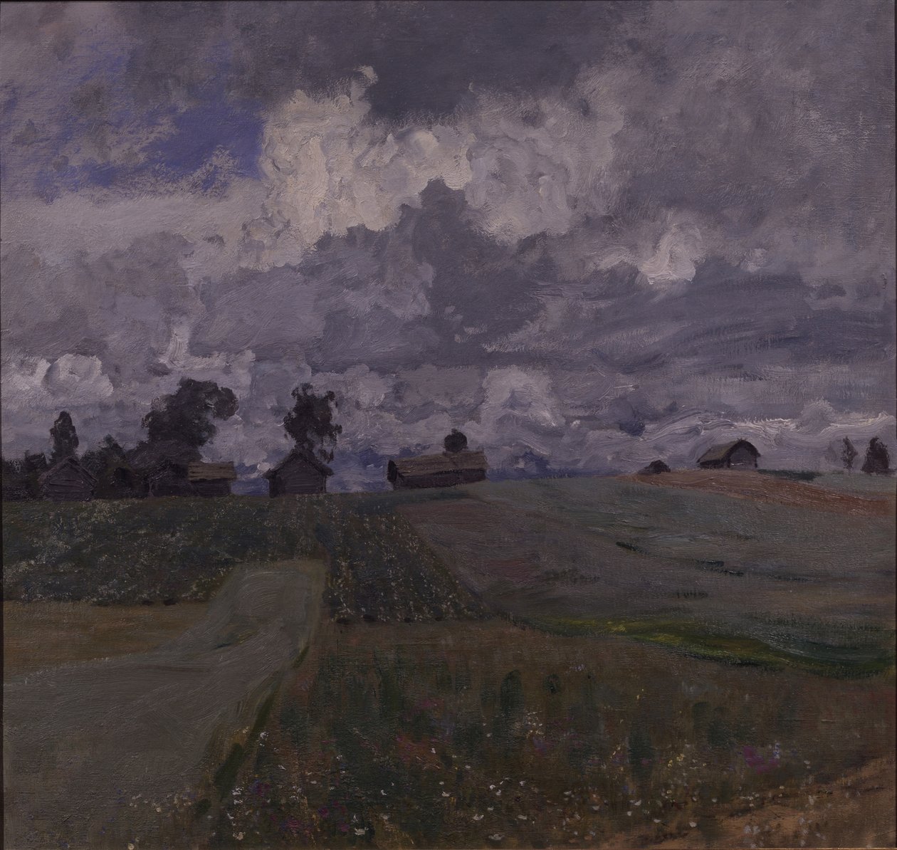 Día tormentoso, 1897 de Isaak Ilyich Levitan