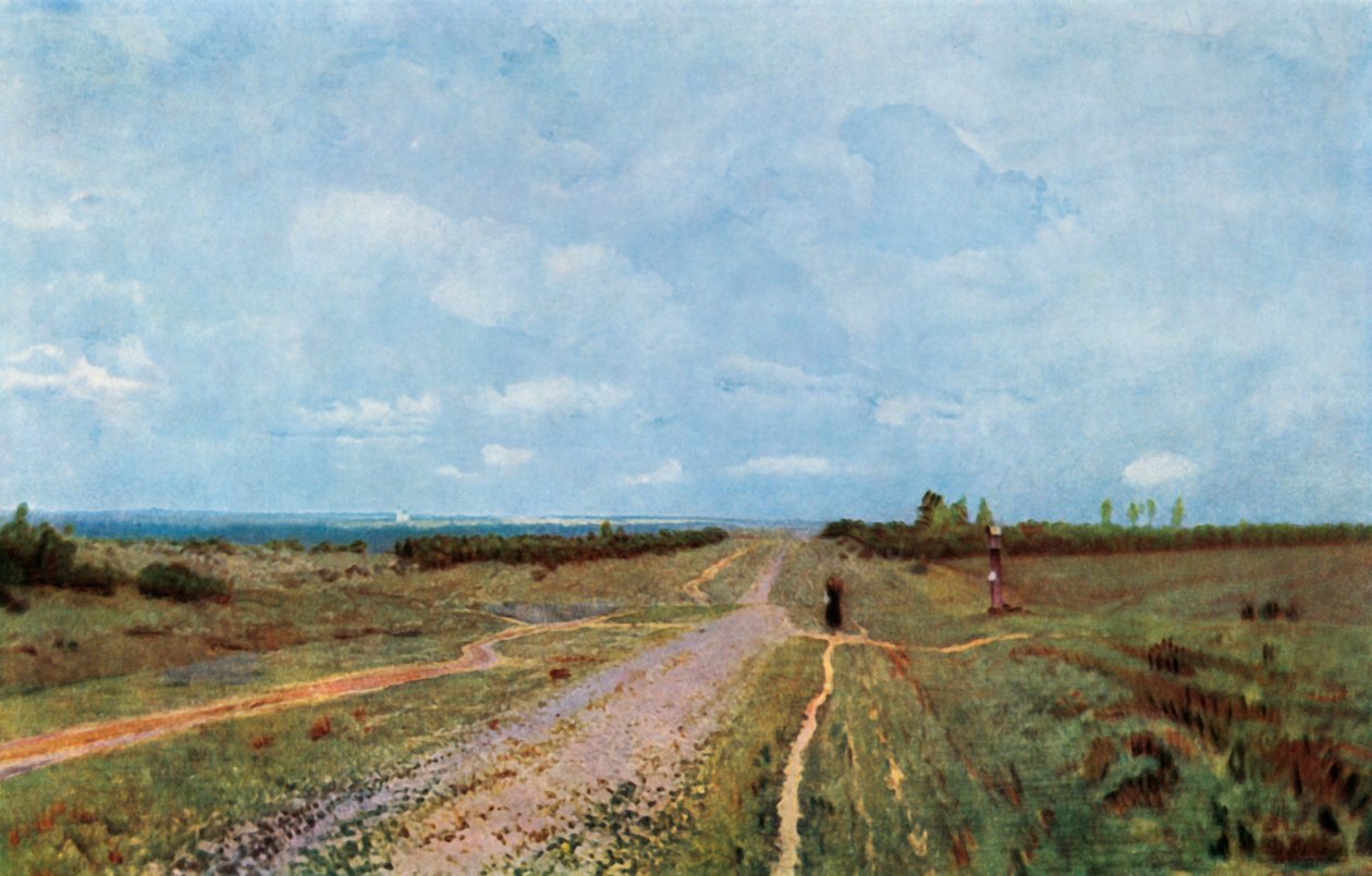 Vladimirka, 1892, 1965 de Isaak Ilyich Levitan