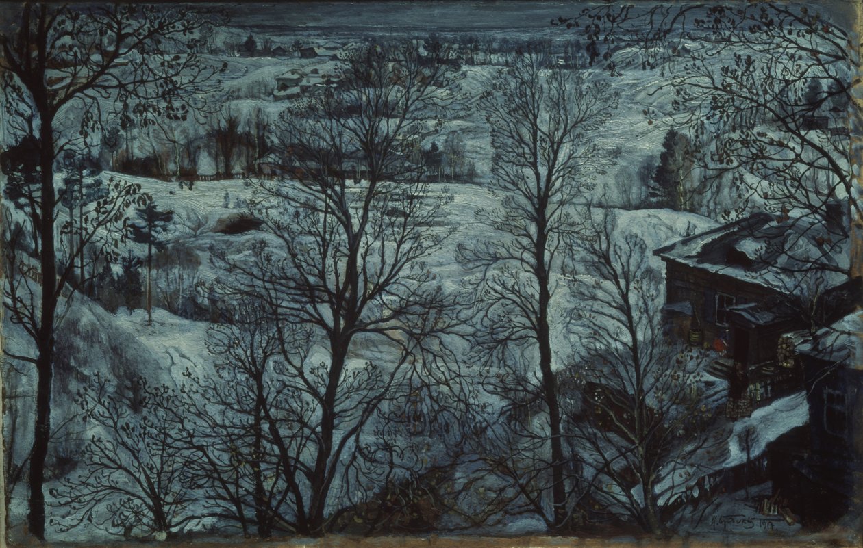 Paisaje de invierno de Isaak Israilevich Brodsky
