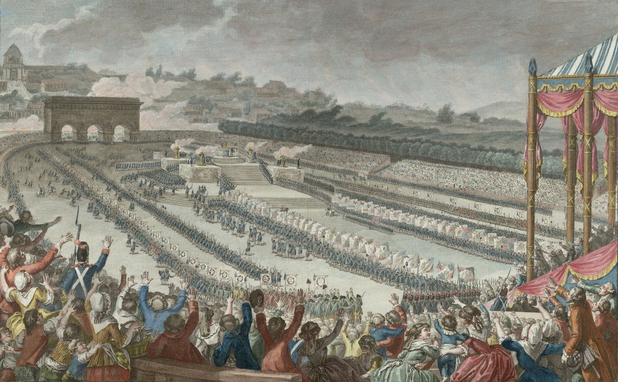 La Fiesta de la Federación de Isidore Stanislas Helman