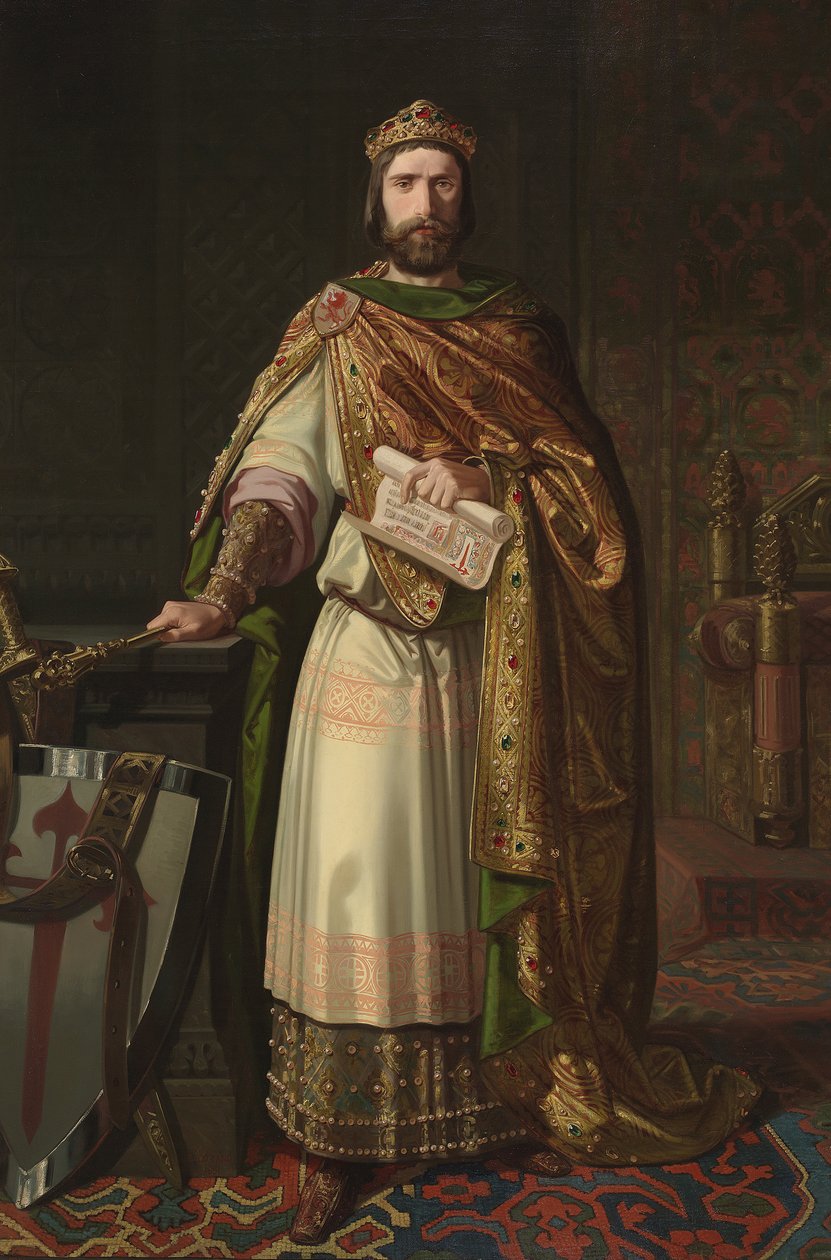 Rey Fernando II de León, 1850 de Isidoro Lozano