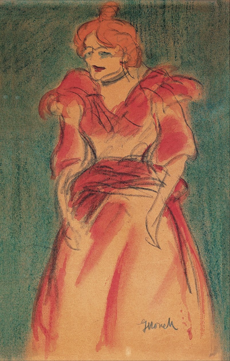 Cantante de cabaret de Isidre Nonell