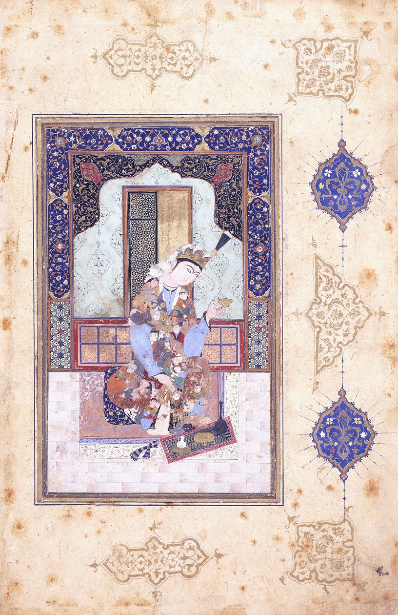 Una princesa sentada, c. 1580 de Islamic School