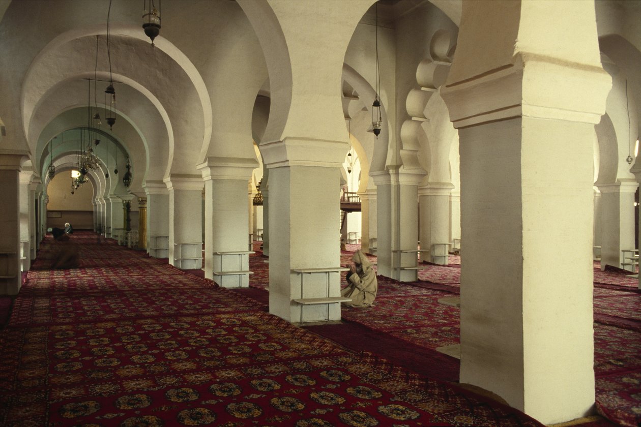 La sala de oración de la Gran Mezquita de Islamic School