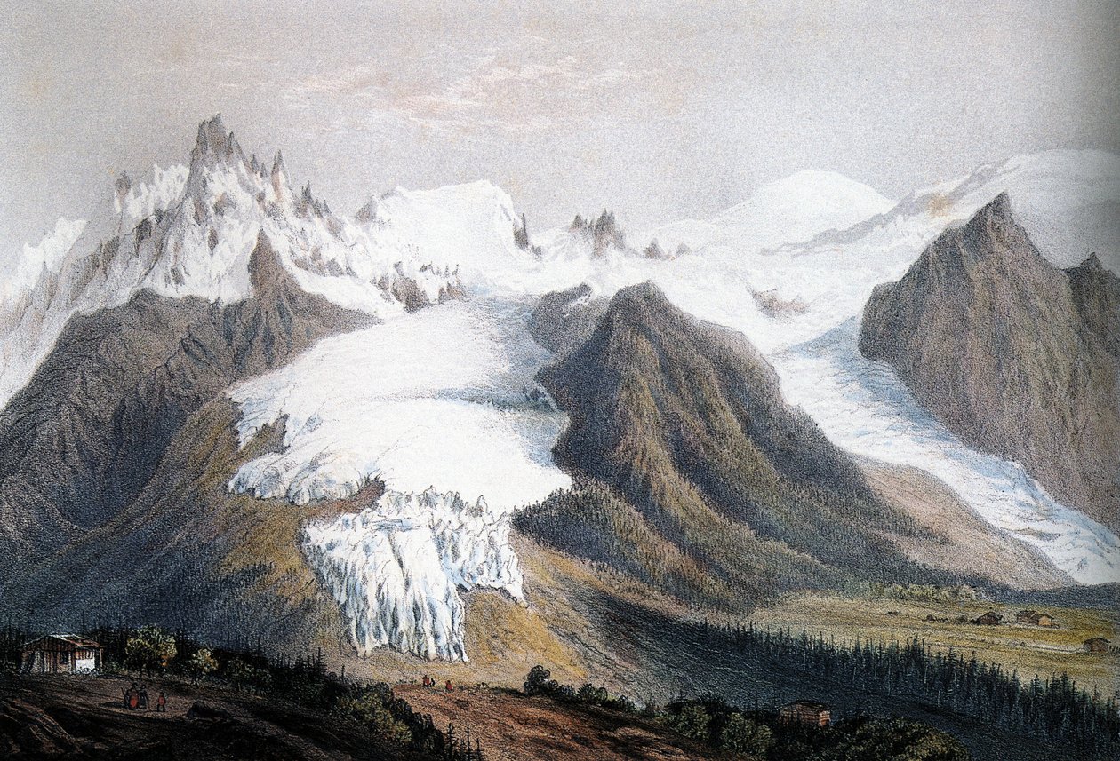 Macizo del Mont-Blanc de Isodore Laurent Deroy