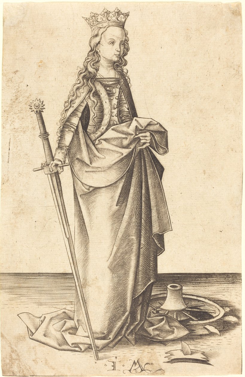 Santa Catalina de Israhel van Meckenem