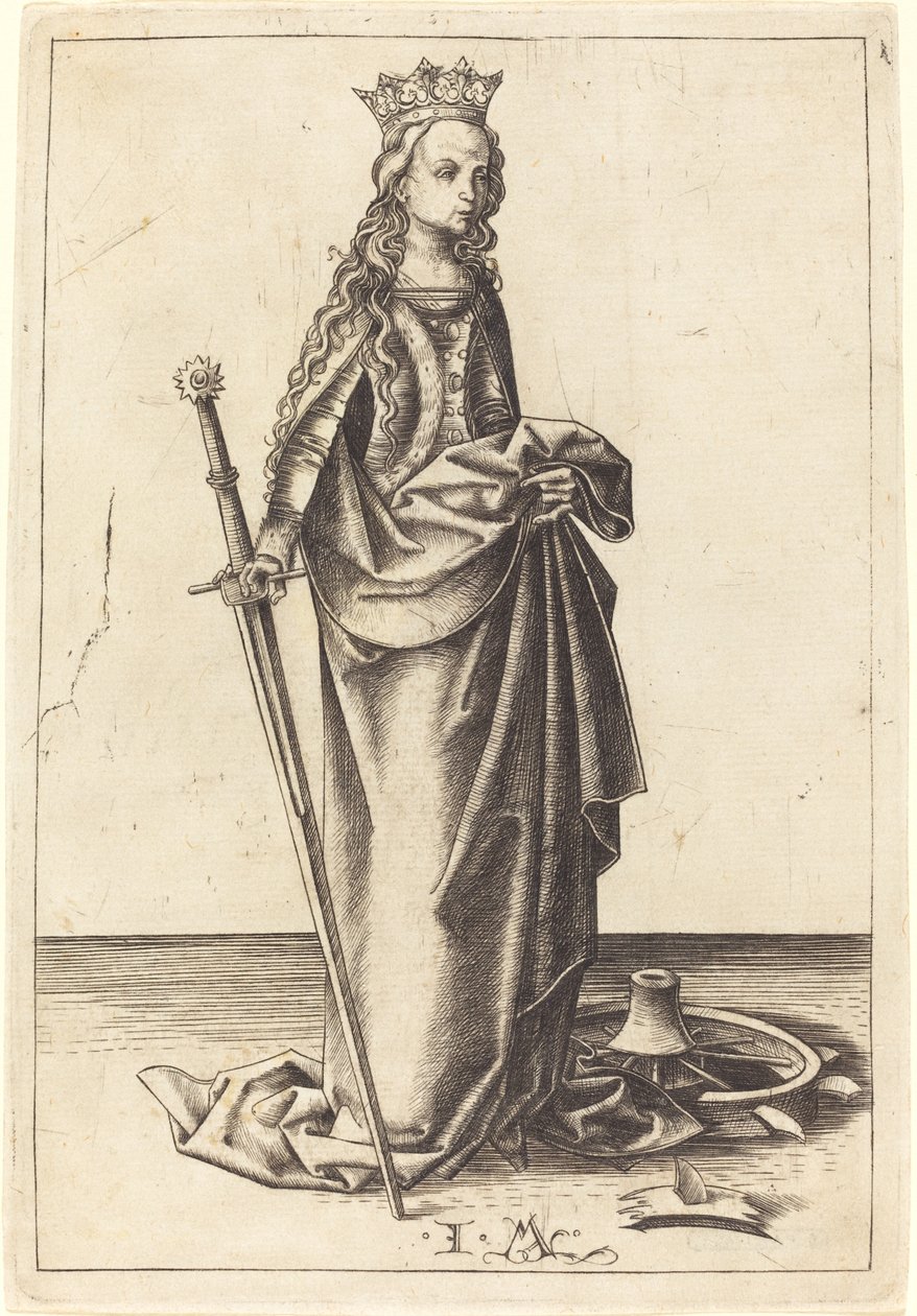 Santa Catalina de Israhel van Meckenem