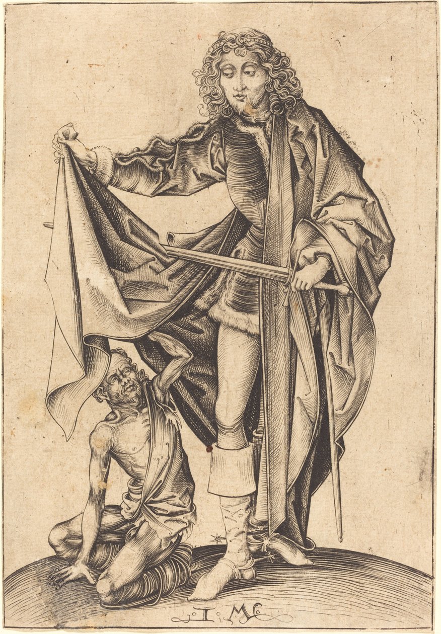 San Martín de Israhel van Meckenem after Martin Schongauer