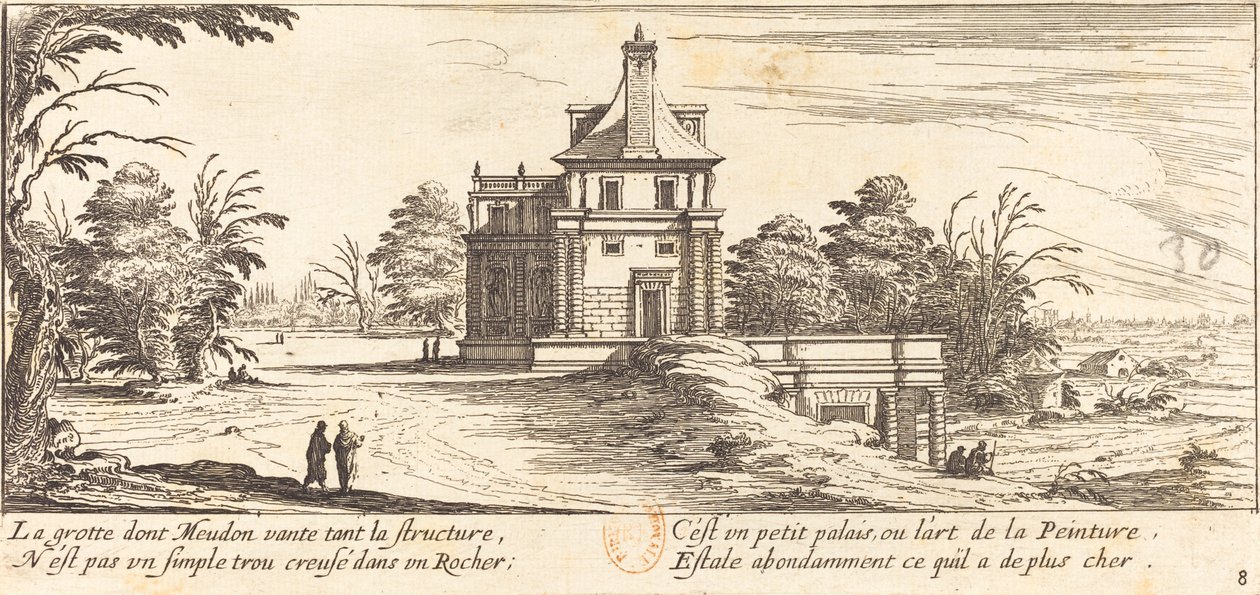 La cueva de Meudon de Israël Silvestre