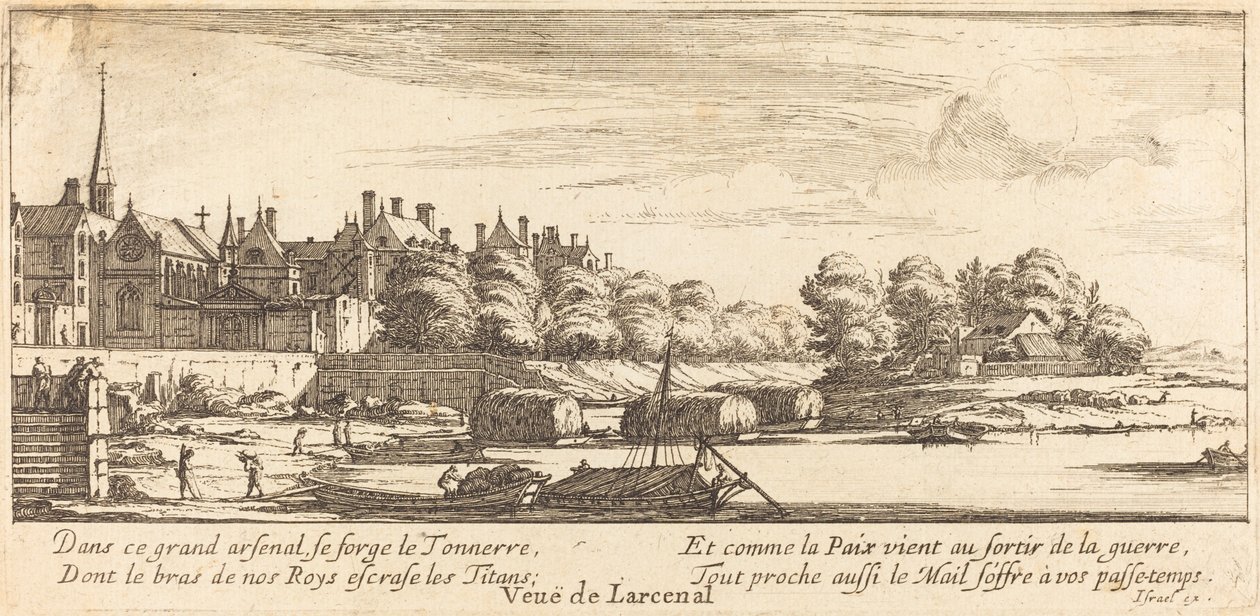 Vista del Arsenal de Israël Silvestre