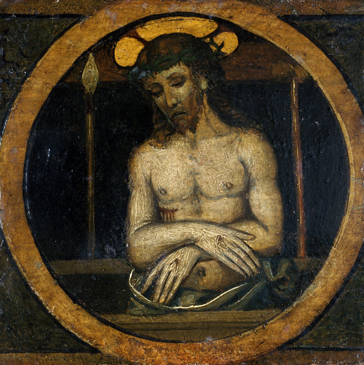 Cristo sufriente de Italian School