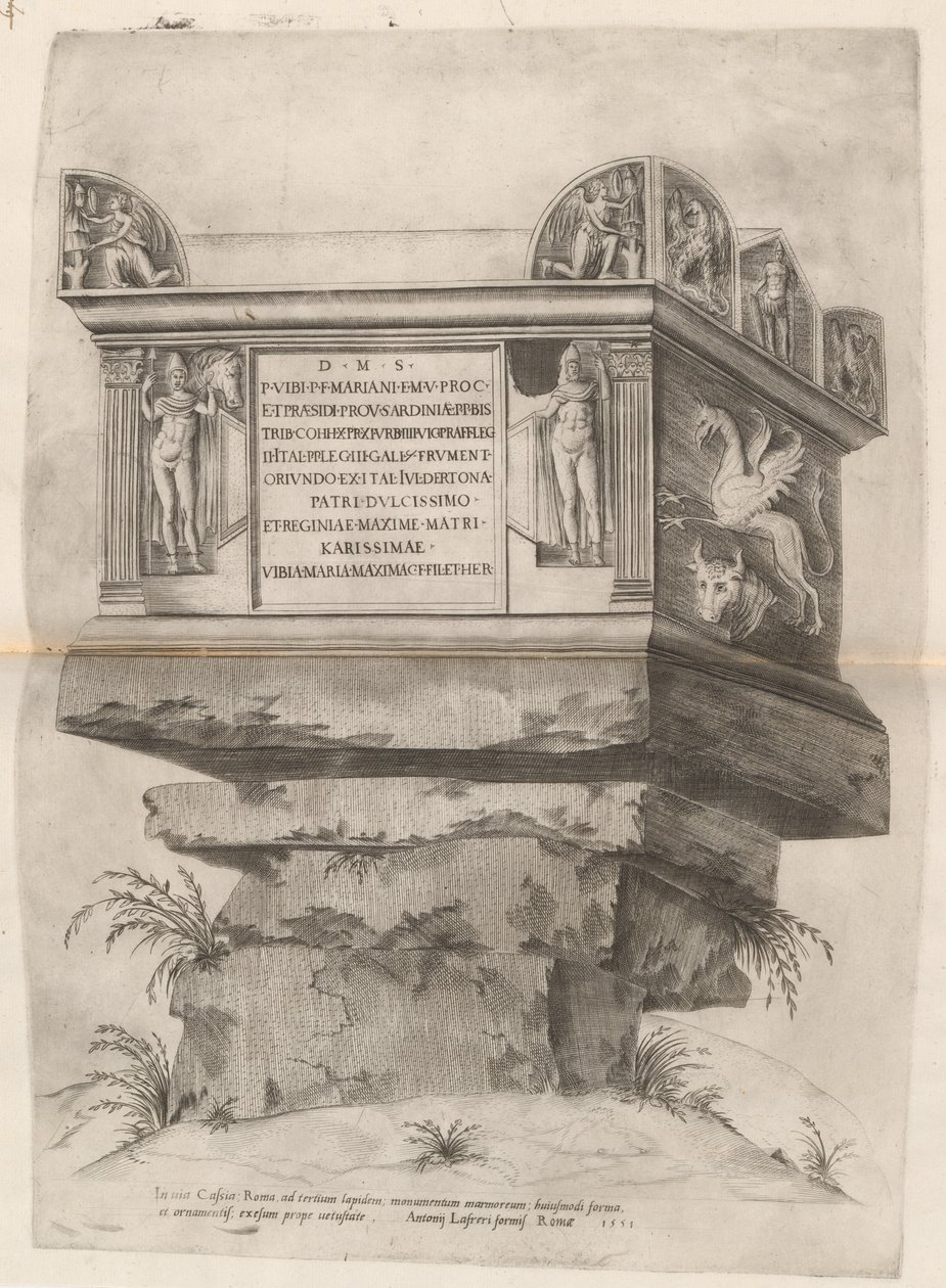 Tumba de Nerón de Italian 16th Century