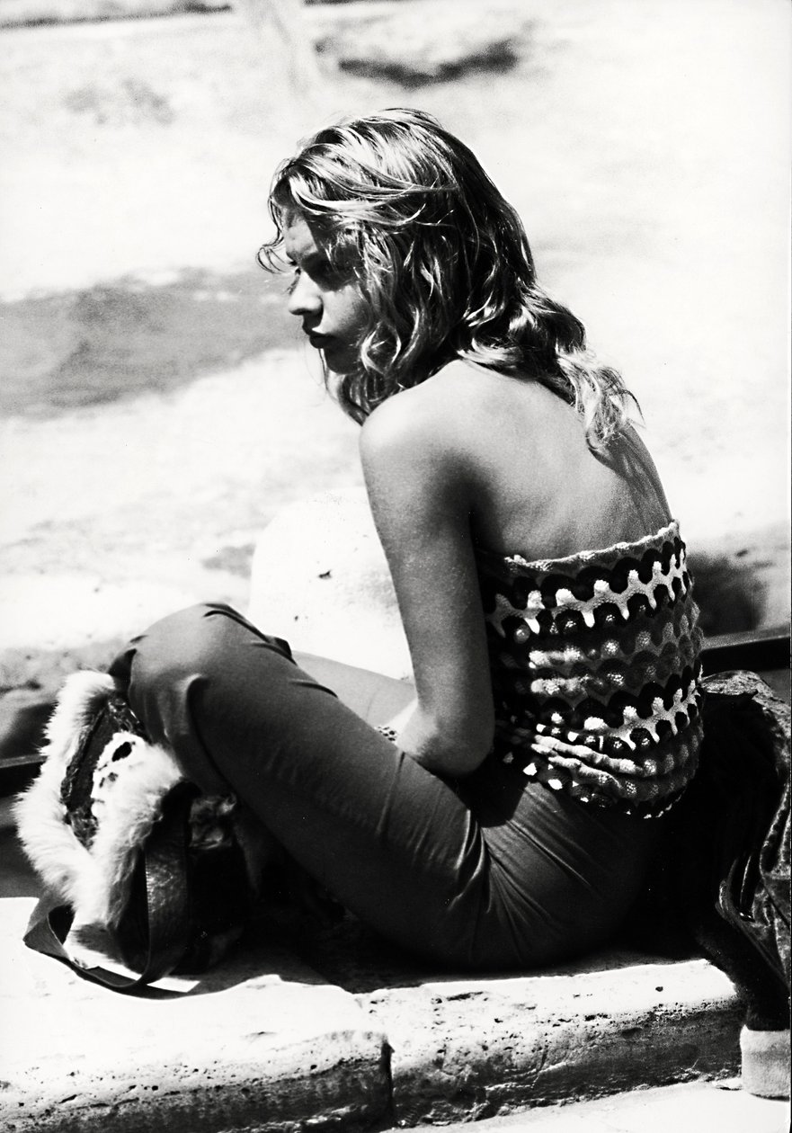 Un joven hippy, c.1970 de Italian Photographer