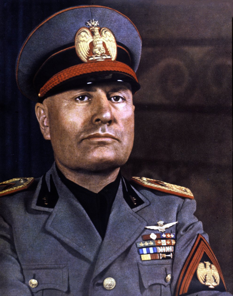 Retrato de Mussolini de Italian Photographer
