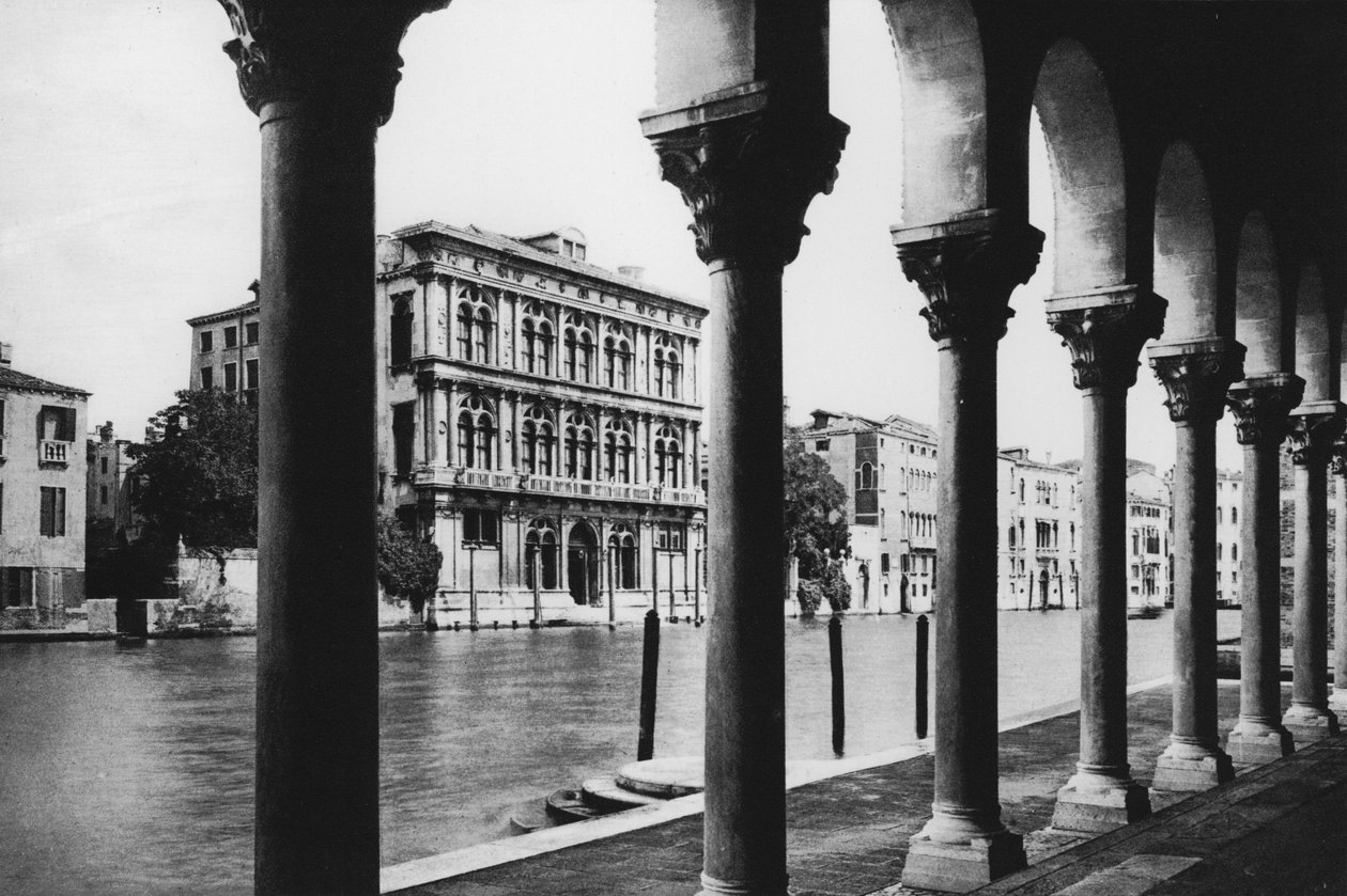 Venecia, Gran Canal, Palacio Vendramin de Italian Photographer