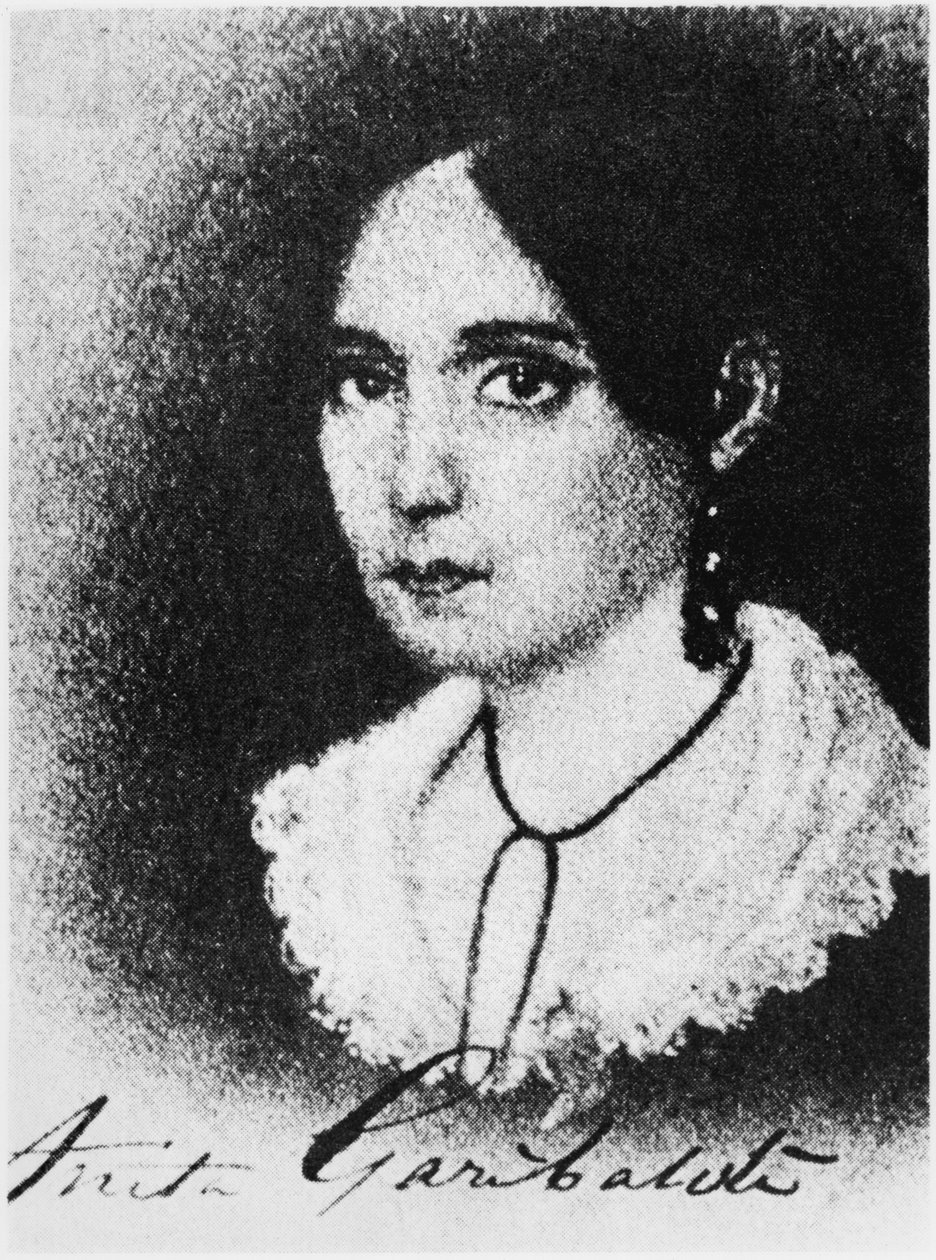 Anita Garibaldi (1820-49) de Italian School