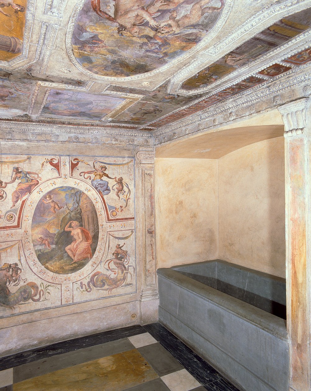 Baño de Cosimo I de Médicis (1519-74) de Italian School