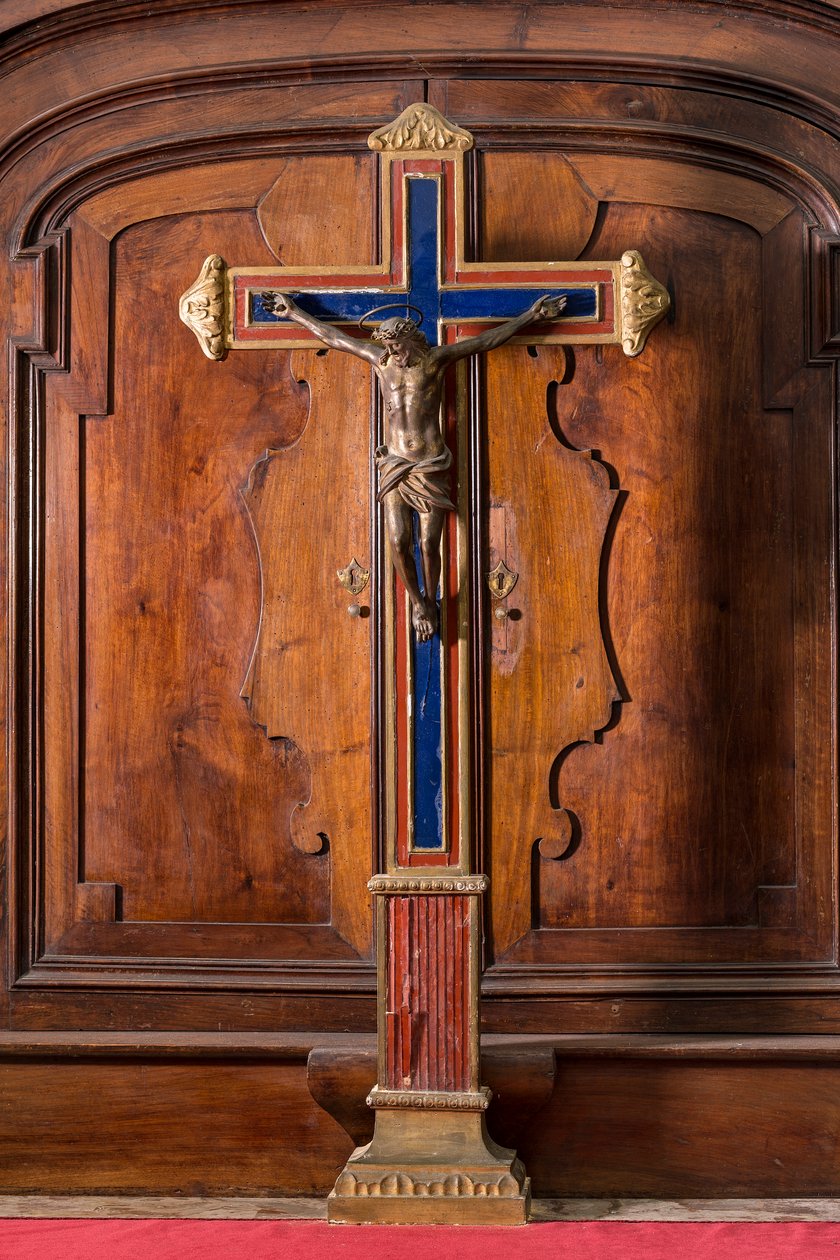 Crucifijo de bronce de Italian School