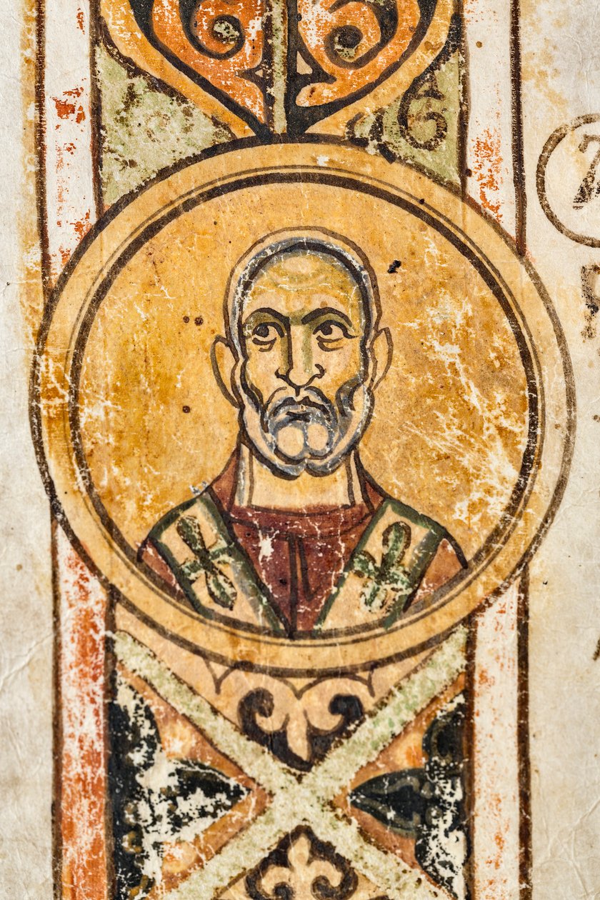 EXULTET, siglo XI (pergamino) de Italian School