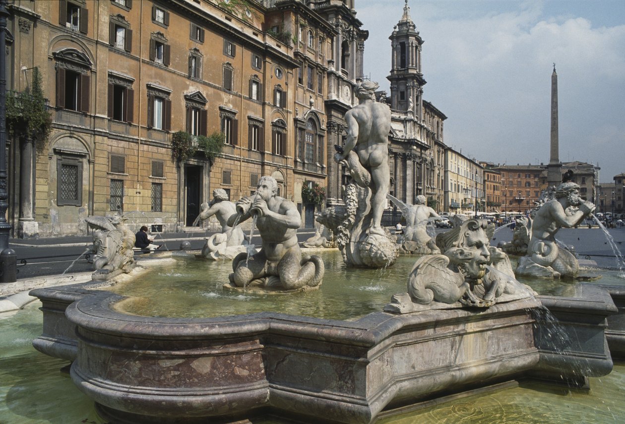 Fontana del Moro de Italian School