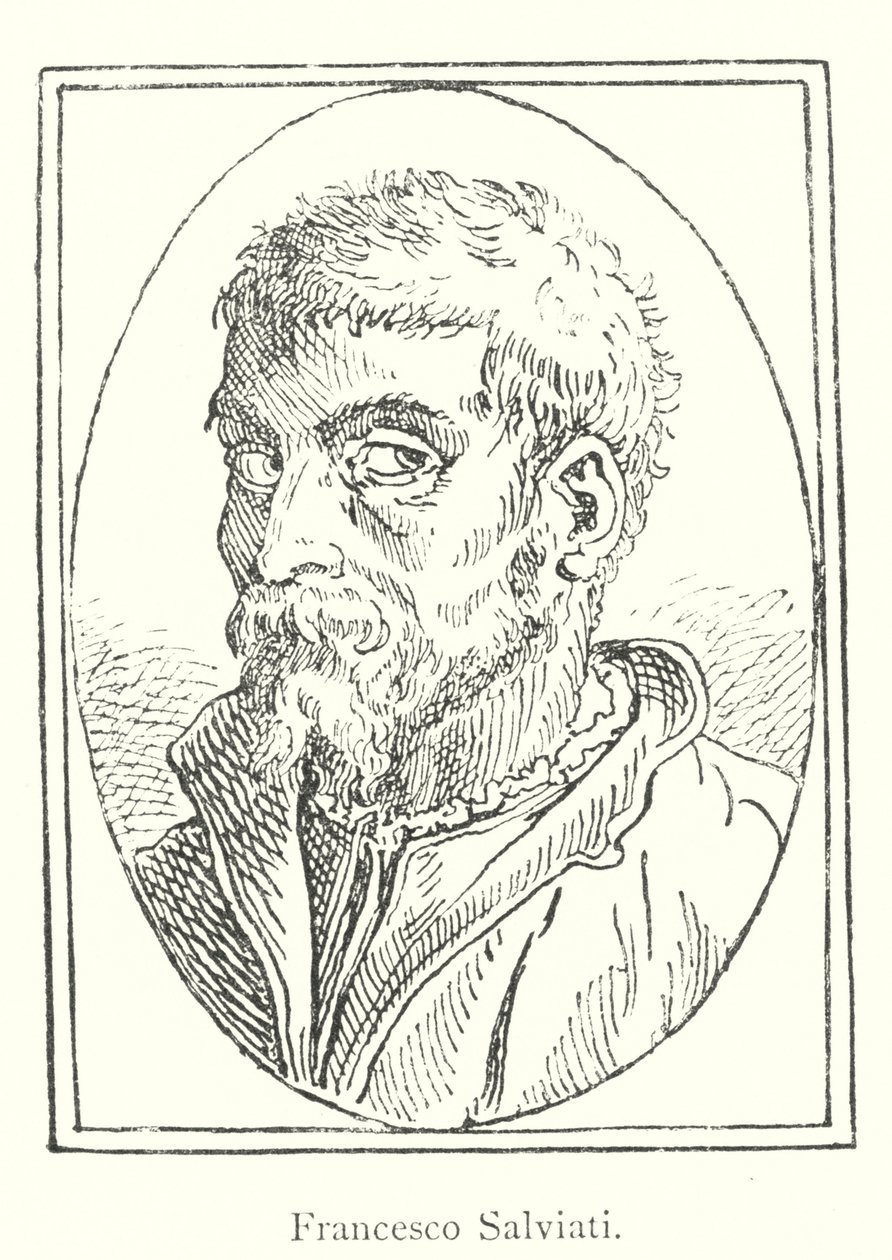 Francesco Salviati (grabado) de Italian School