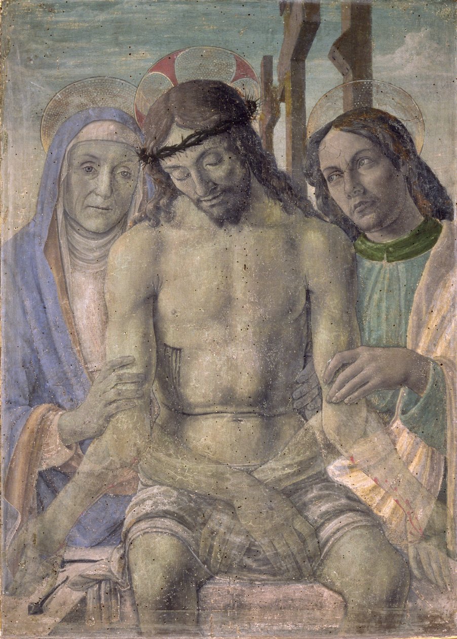 Piedad (panel) de Italian School