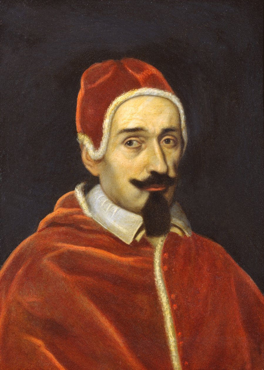 Retrato de Alejandro VII a los 57 años de Italian School