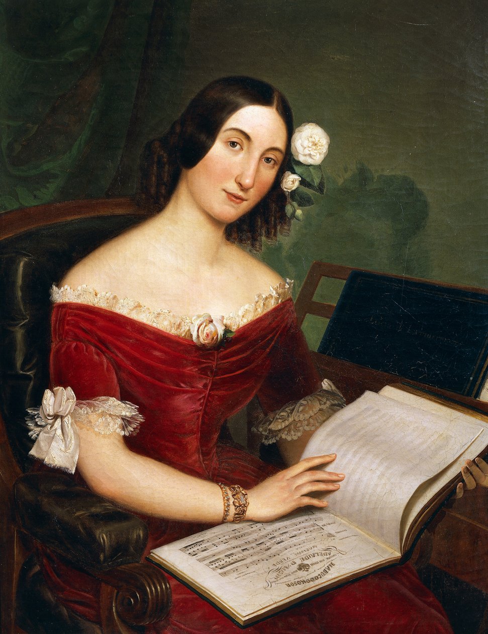 Retrato de Giuseppina Strepponi de Italian School