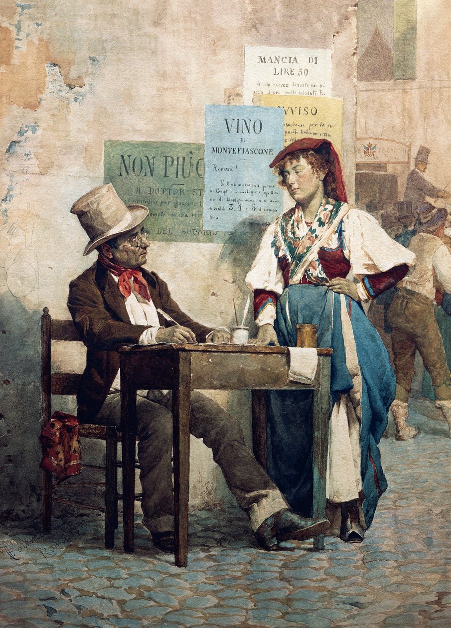 Escriba público, Italia de Italian School