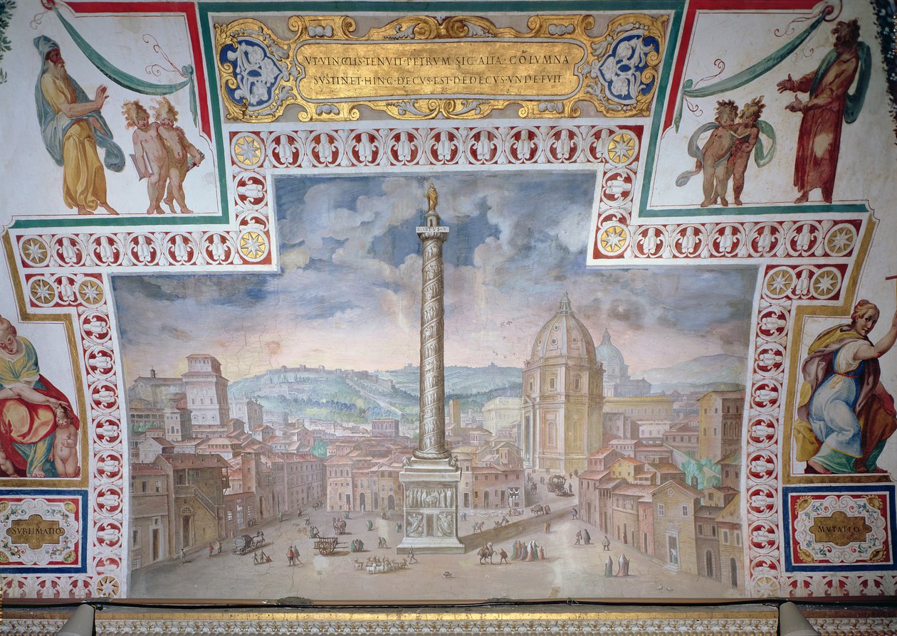 Foro de Trajano de Italian School