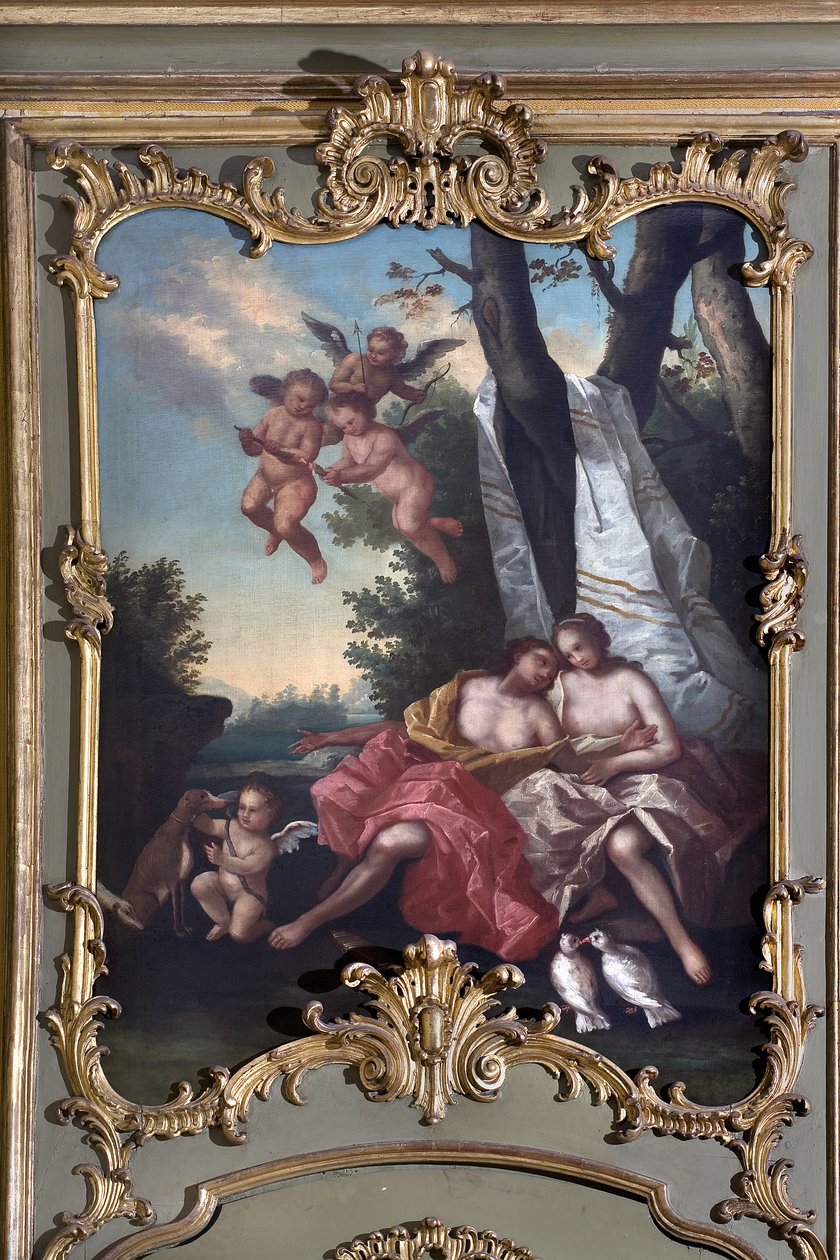 Venus y Adonis de Italian School
