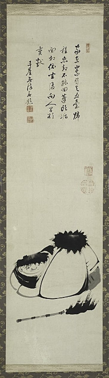 Kanzan y Jittoku. de Ito Jakuchu