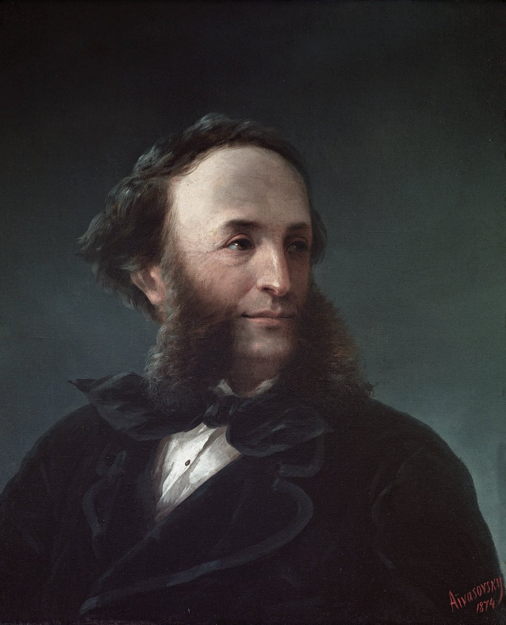 Autorretrato, 1874 de Ivan Ayvazovsky