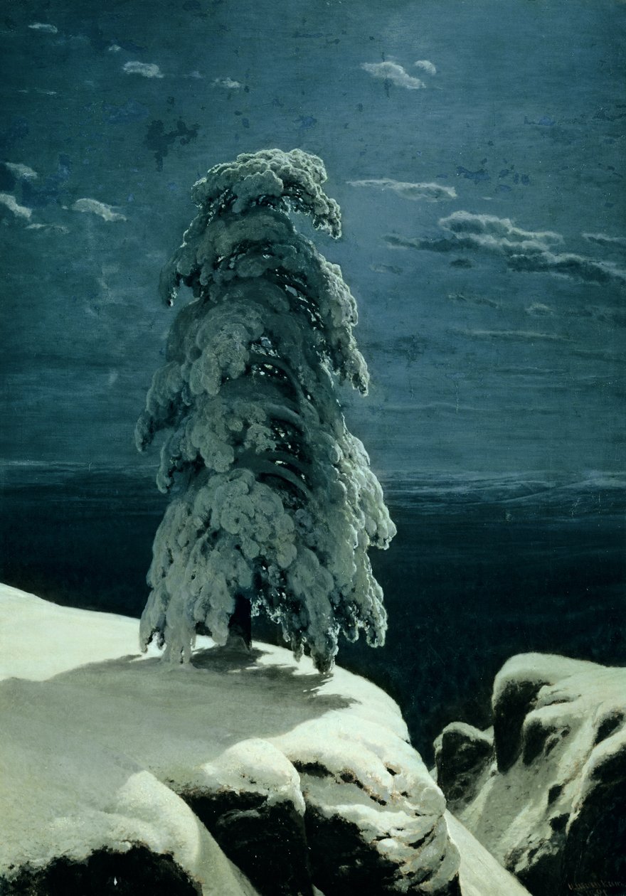 En el Norte Salvaje, 1891 de Ivan Ivanovich Shishkin