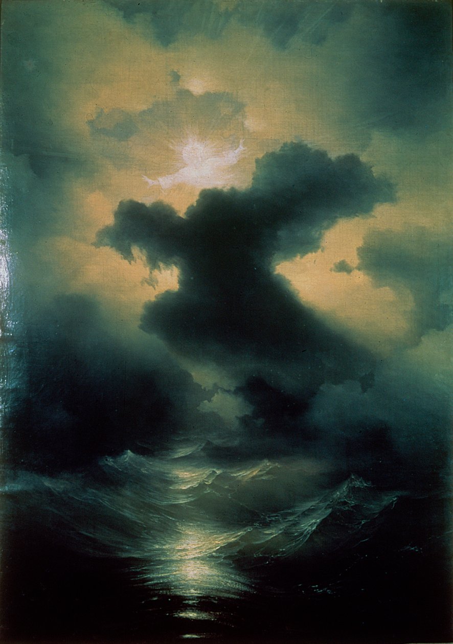 Caos (La creación), 1841 de Ivan Konstantinovich Aivazovsky