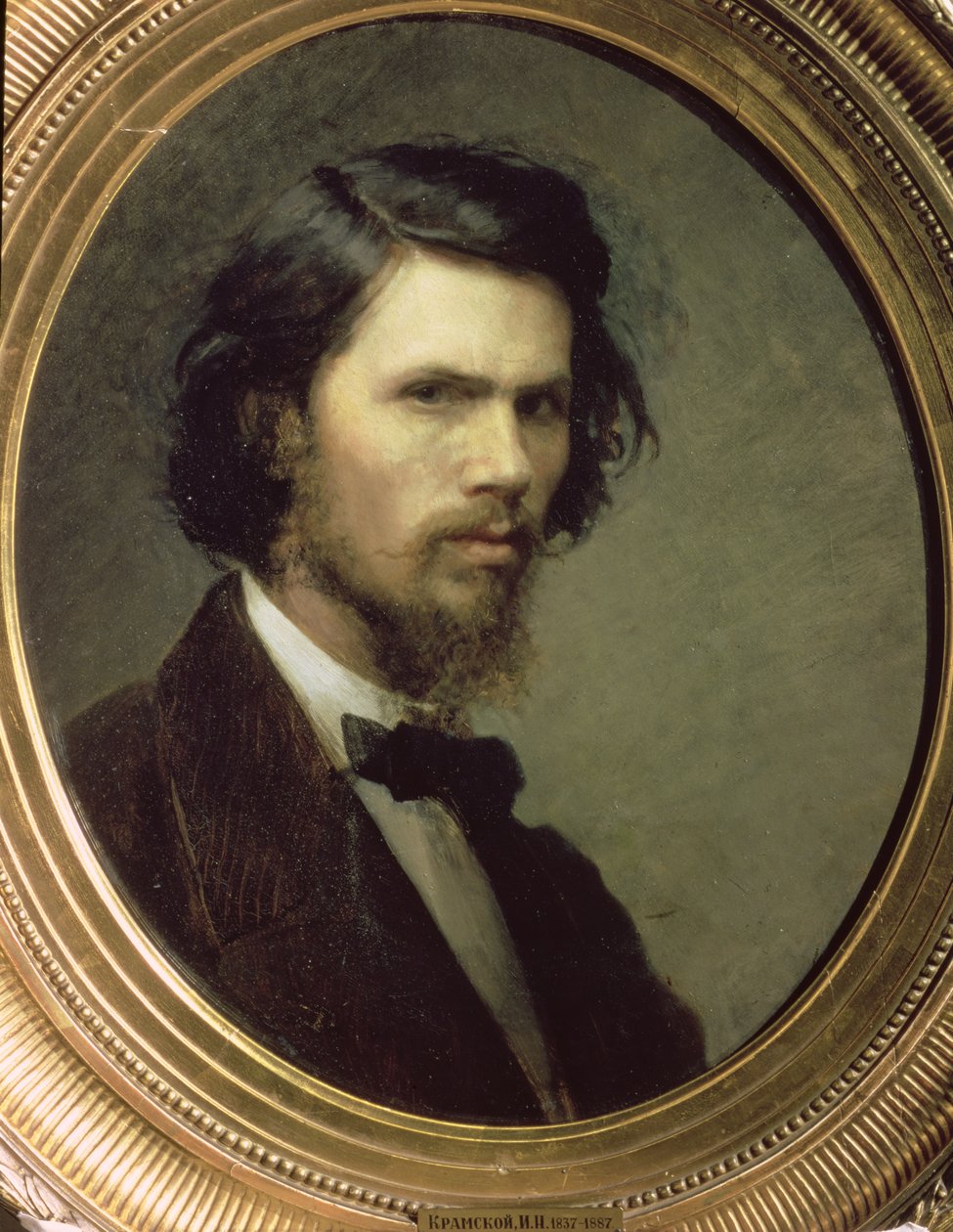Autorretrato, 1867 de Ivan Nikolaevich Kramskoy