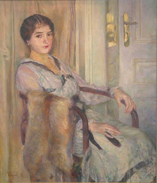 Dama en sillón de Ivan Vavpotic